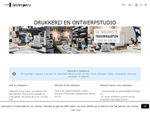 Tablet Screenshot of letterpers.nl